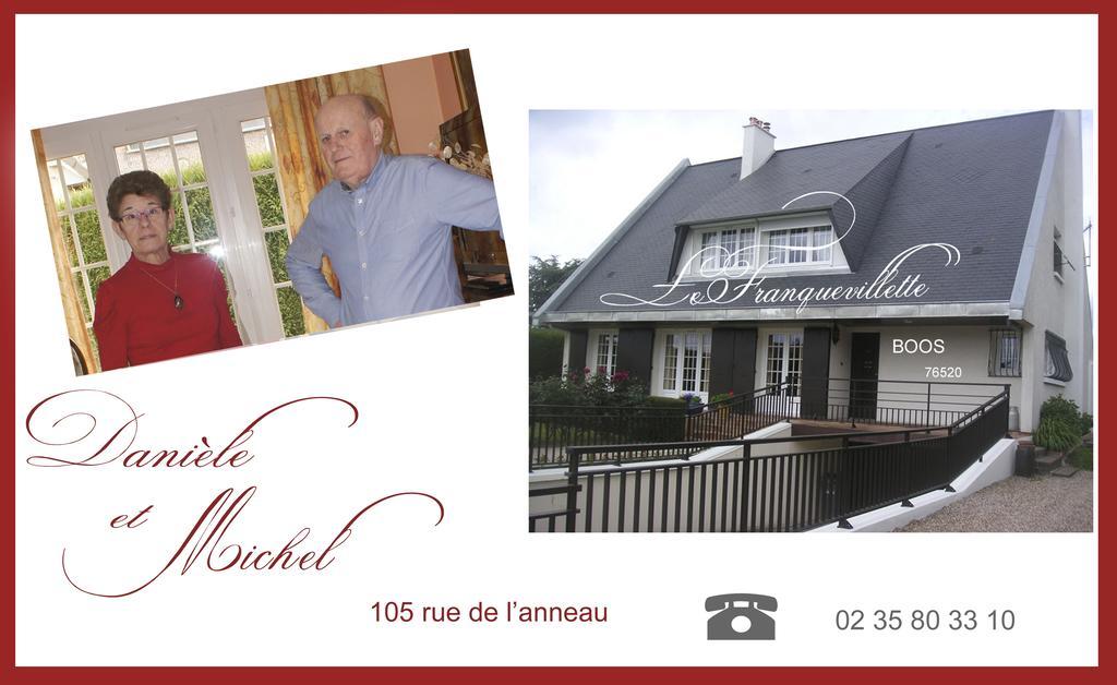 Le Franquevillette Boos  Bagian luar foto